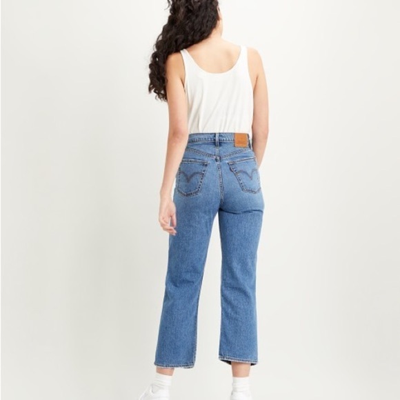 Levi's Ribcage Straight Ankle Jeans At the Ready - Picture 3 of 14